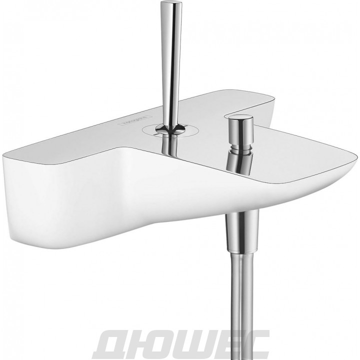 Смеситель для ванны с душем Hansgrohe PuraVida 15472400 белый