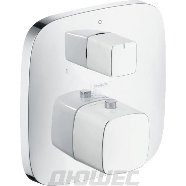 Термостат для ванны Hansgrohe PuraVida 15771400 белый, хром