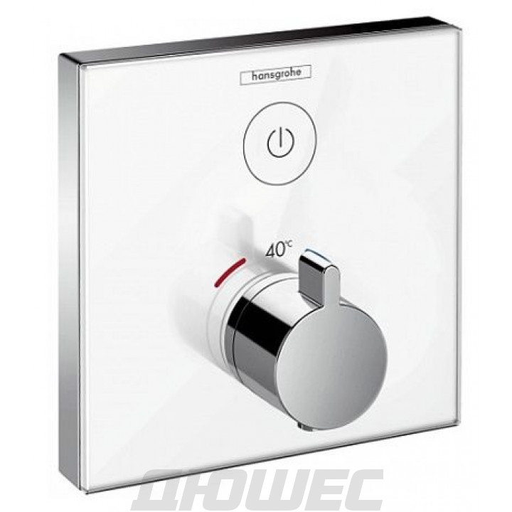 Термостат с запорным вентилем Hansgrohe ShowerSelect 15737400 хром