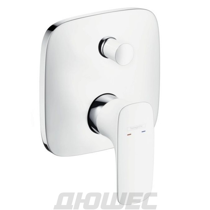 Смеситель для ванны Hansgrohe PuraVida 15447400 белый