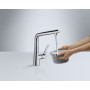 Смеситель для кухни Hansgrohe Metris Select 14883800 сталь