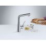 Смеситель для кухни Hansgrohe Metris Select 14883800 сталь