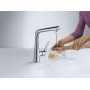 Смеситель для кухни Hansgrohe Metris Select 14883800 сталь