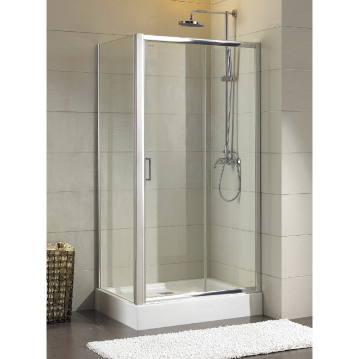 Душевой уголок 120х80 см Bravat Line BS120.3101A прозрачное