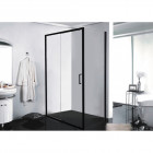 Душевой уголок 120х80 см Bravat Blackline BS120.3101B прозрачное