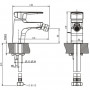 Смеситель для биде Bravat Eler F3239218CP-1-RUS хром