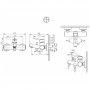 Смеситель для ванны Bravat Palace F6172217CP-01-RUS хром