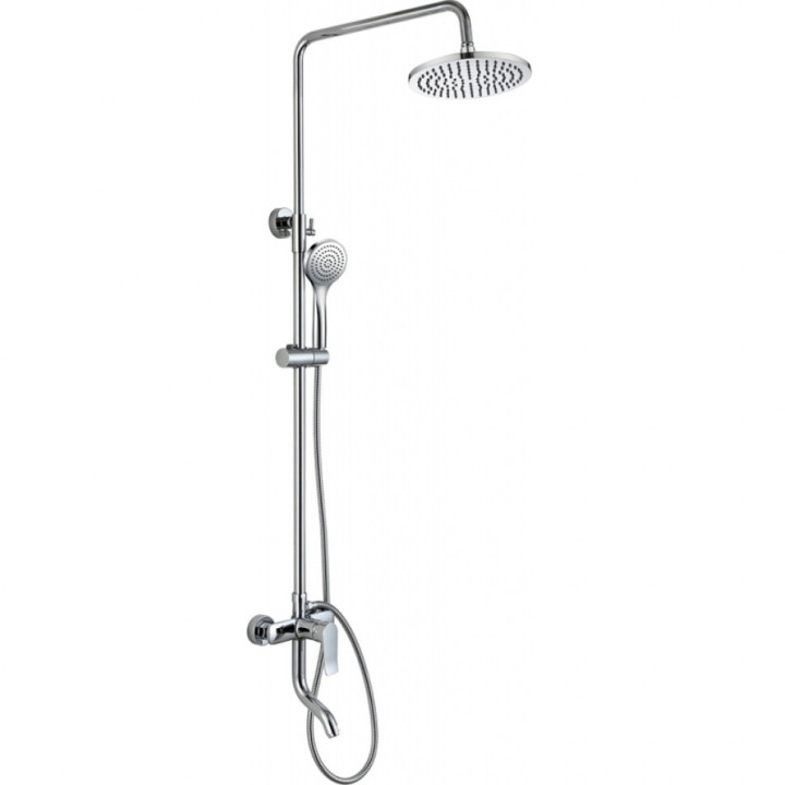 Душевая система 200 мм Bravat Emeralda F6337371CP-A-RUS хром