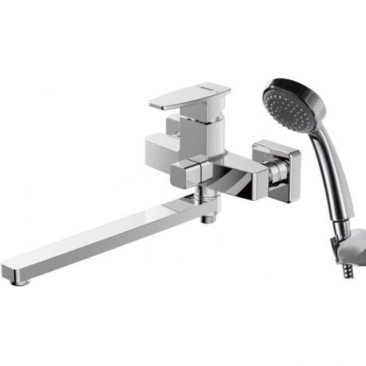 Смеситель для ванны Bravat Riffle F672106C-LB хром