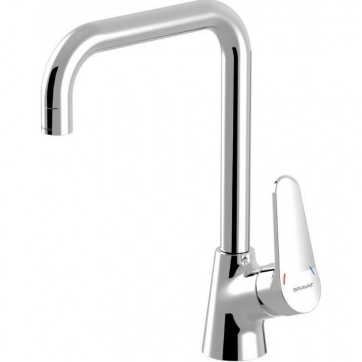 Смеситель для кухни Bravat Eco F7111147C-1 хром