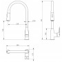 Смеситель для кухни Bravat Arden F7362395CP-ENG хром
