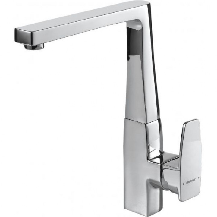 Смеситель для кухни Bravat Riffle F772106C хром