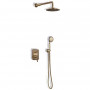 Душевой комплект встраиваемый Bronze De Luxe Windsor 10138DF