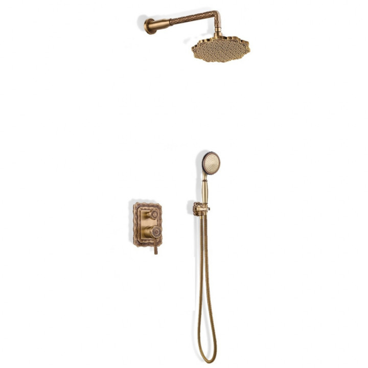 Душевой комплект встраиваемый Bronze De Luxe Windsor 10138F