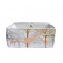 Раковина накладная Bronze de Luxe, Golden Deer 40х42 1060GD 