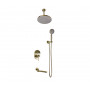 Душевой комплект 225 мм Bronze De Luxe Scandi 14582/1BR