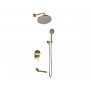 Душевой комплект 225 мм Bronze De Luxe Scandi 14582BR 