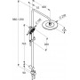 Душевая стойка Kludi Freshline 6709005-00