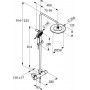 Термостат стойка Kludi Freshline Dual Shower System 670920500