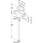 Смеситель для раковины Kludi Pure&Solid 340280575 хром