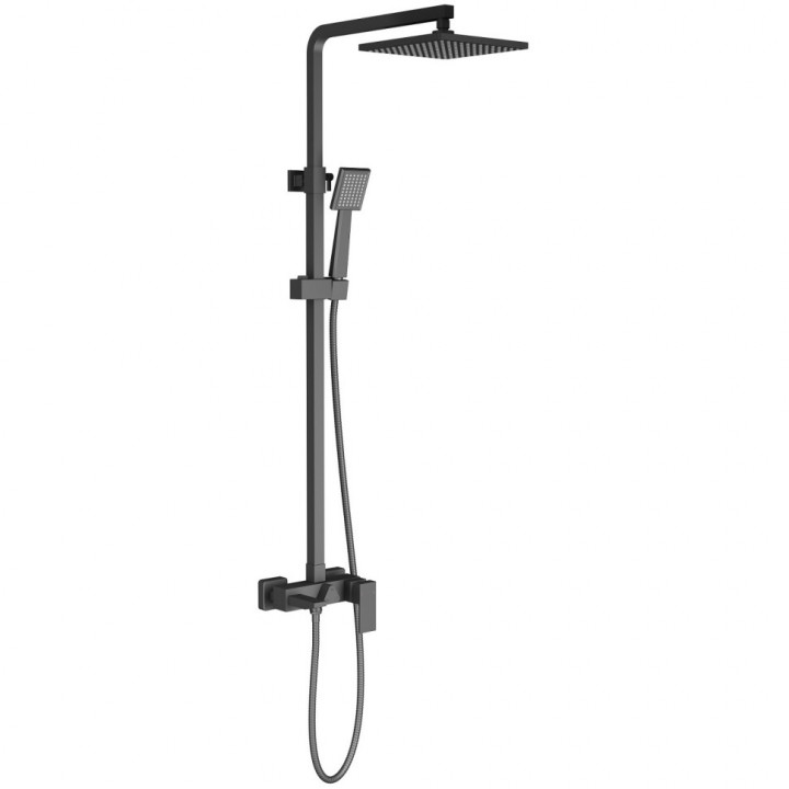 Душевая система 201 мм Timo Selene SX-1030/03 матовый черный