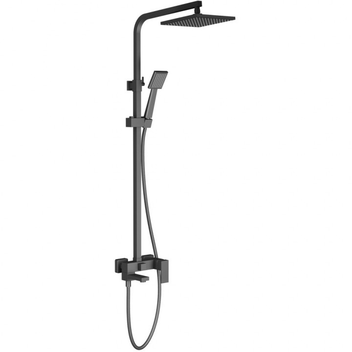 Душевая система 200 мм Timo Selene SX-2013/03 матовый черный