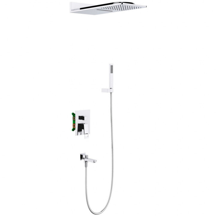 Душевой комплект 325 мм Timo Briana SX-7119/00SM скрытого монтажа хром