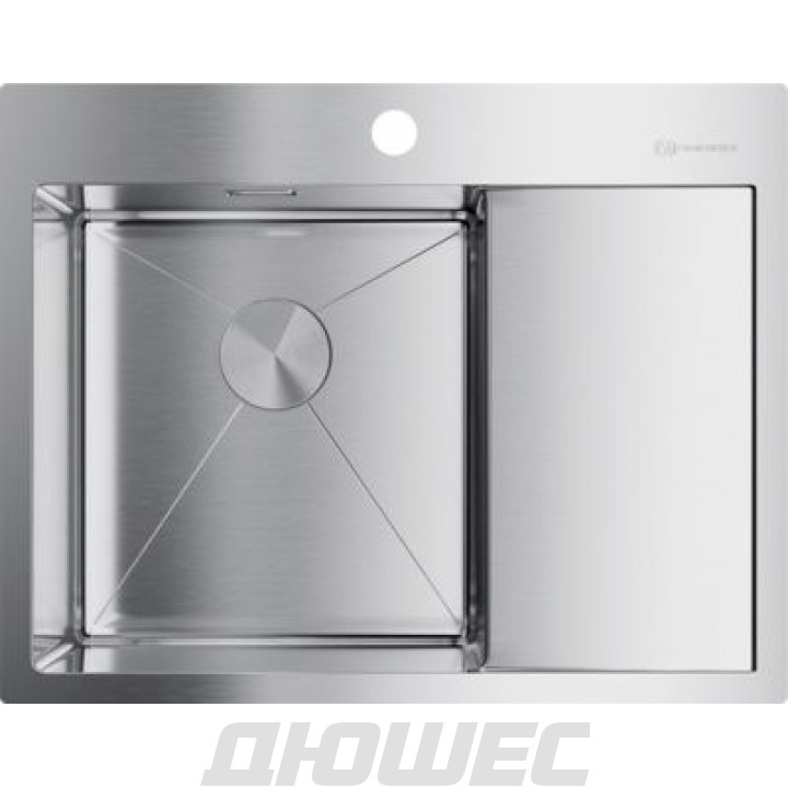Мойка кухонная Omoikiri Akisame 65-IN-L 4973058 металлическая