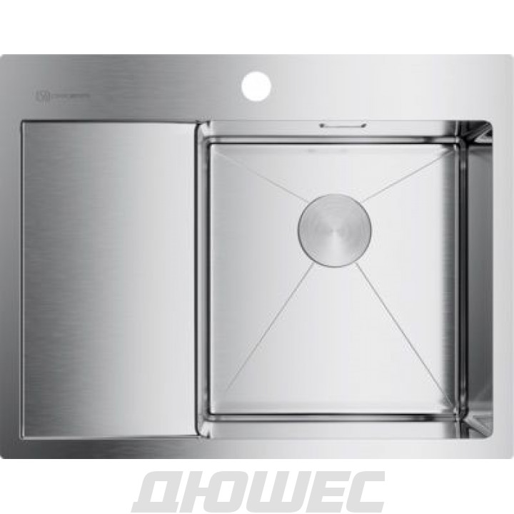 Мойка кухонная Omoikiri Akisame 65-IN-R 4973059 металлическая