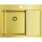 Мойка кухонная Omoikiri Akisame 65-LG-L 4973083 металлическая