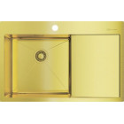Мойка кухонная Omoikiri Akisame 78-LG-L 4973085 металлическая