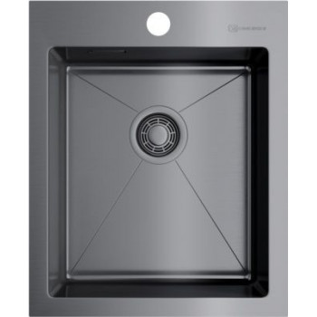 Мойка кухонная Omoikiri Akisame 41-GM 4973094 металлическая