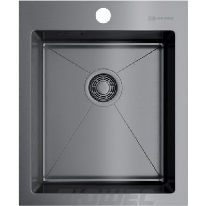 Мойка кухонная Omoikiri Akisame 41-GM 4973094 металлическая