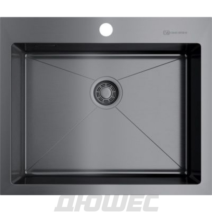 Мойка кухонная Omoikiri Akisame 59-GM 4973096 металлическая