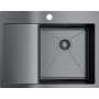 Мойка кухонная Omoikiri Akisame 65-GM-R 4973098 металлическая