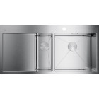 Мойка кухонная Omoikiri Akisame 100-2-IN-R 4973547 металлическая