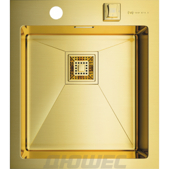 Мойка кухонная Omoikiri Akisame 41-LG 4993080 металлическая