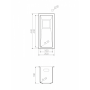 Мойка кухонная Omoikiri Akisame 20-U-LG 4993091 металлическая