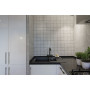 Мойка кухонная Omoikiri Daisen 78-2-BL 4993334 из гранита черный