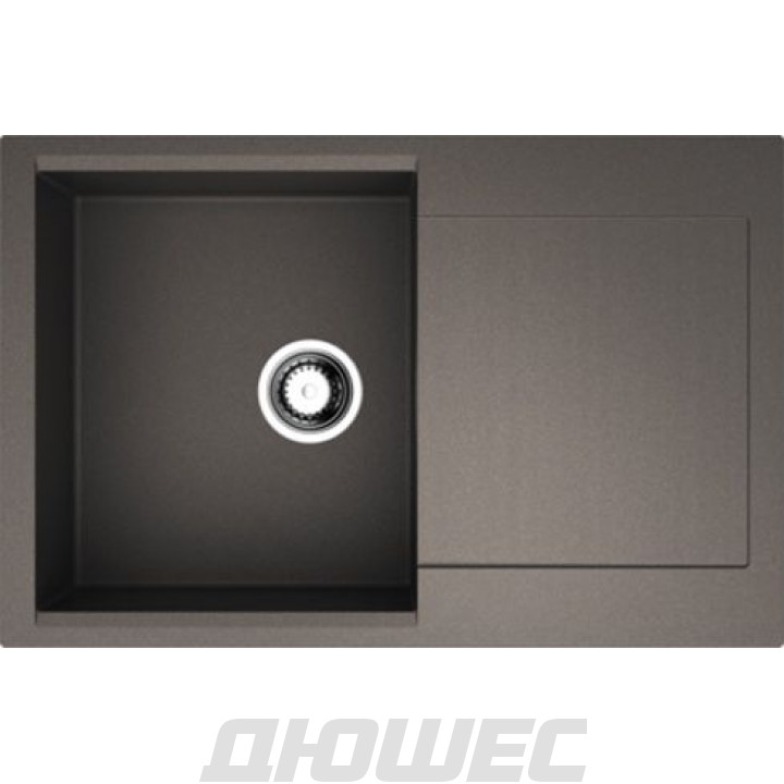 Мойка кухонная Omoikiri Daisen 78-DC 4993326 из гранита коричневый