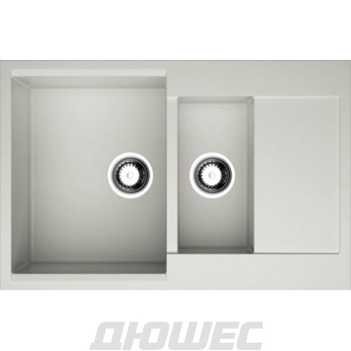 Мойка кухонная Omoikiri Daisen 78-2-PA 4993330 из гранита серый