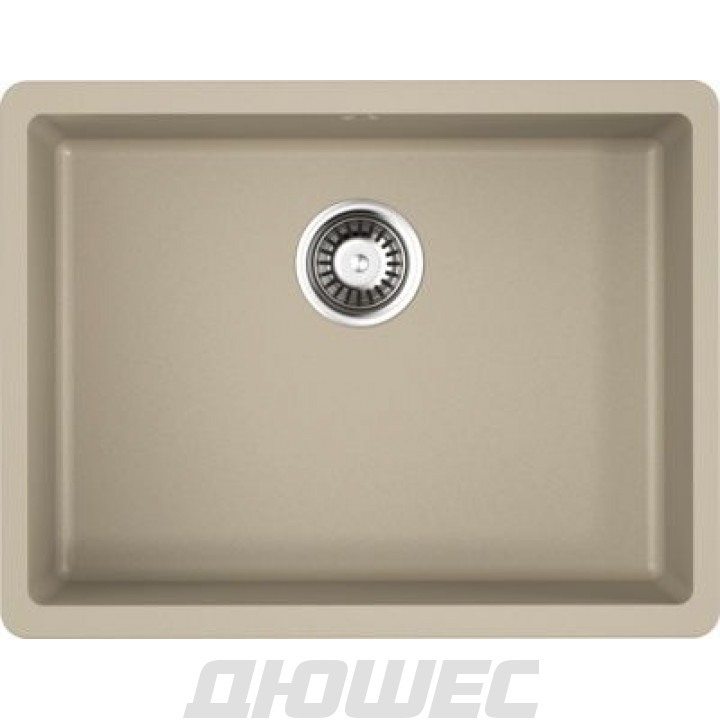Мойка кухонная Omoikiri Kata 54-U-SA 4993424 из гранита бежевый