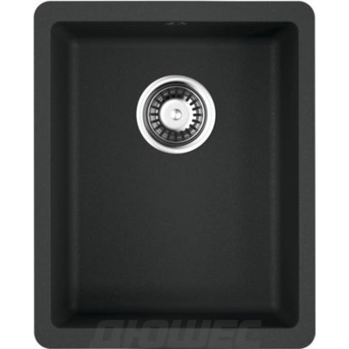 Мойка кухонная Omoikiri Kata 34-U-BL 4993382 из гранита черный