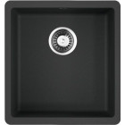 Мойка кухонная Omoikiri Kata 40-U-BL 4993396 из гранита черный