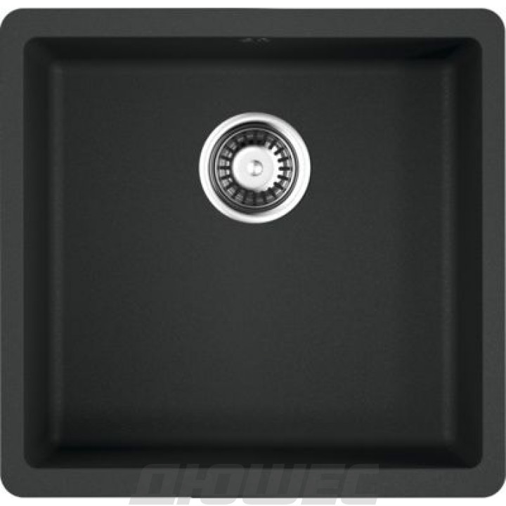 Мойка кухонная Omoikiri Kata 44-U-BL 4993403 из гранита черный