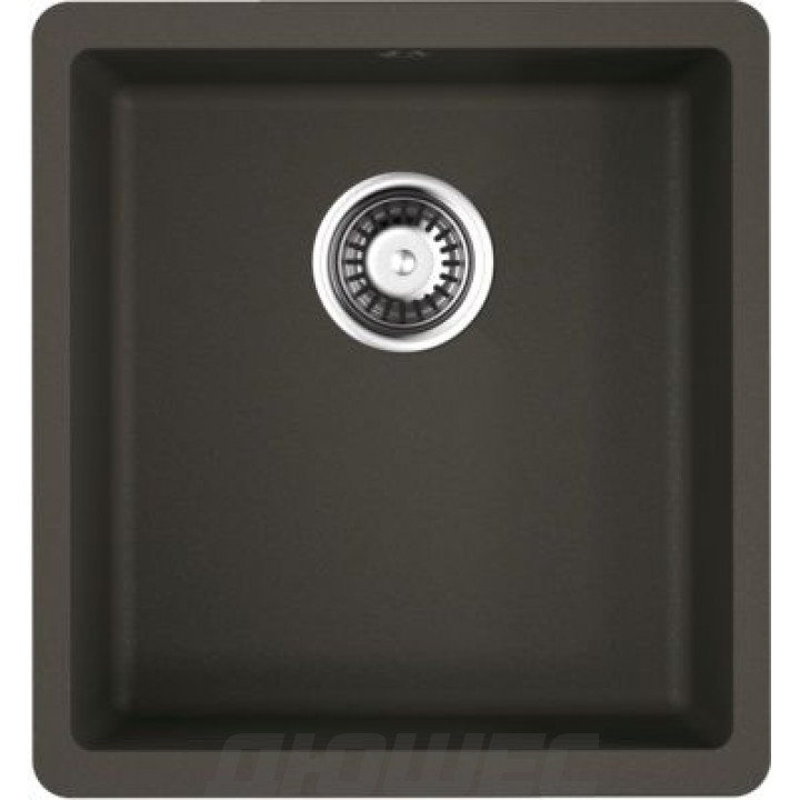 Мойка кухонная Omoikiri Kata 40-U-DC 4993395 из гранита коричневый