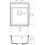 Мойка кухонная Omoikiri Daisen 42-BE 4993600 ваниль
