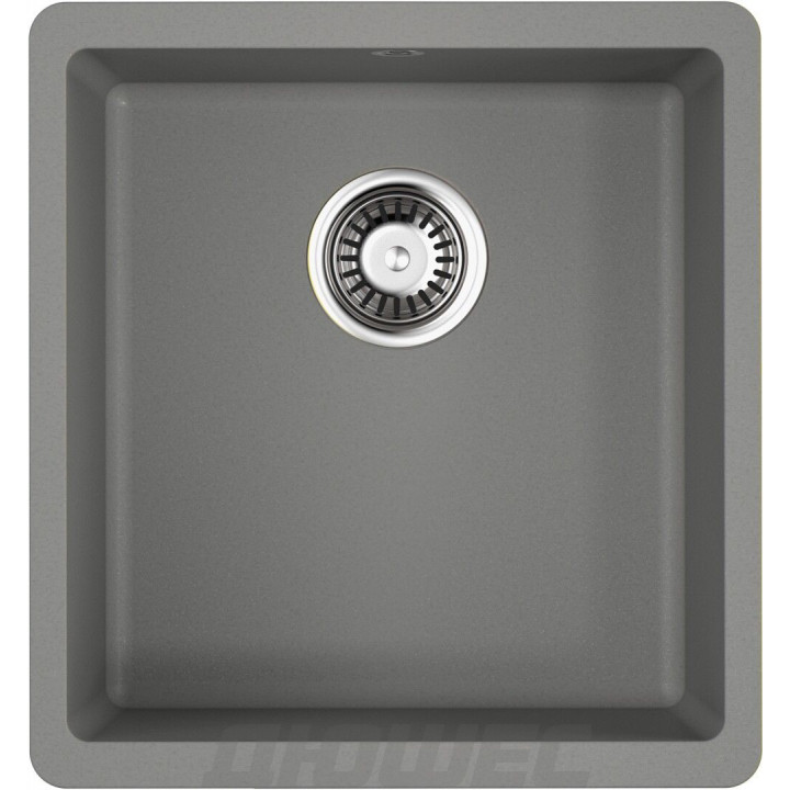 Мойка кухонная Omoikiri Kata 40-U-GR 4993397 leningrad grey, серый