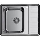 Мойка кухонная Omoikiri Sagami 63-IN-L 4993448 металлическая