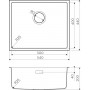 Мойка кухонная Omoikiri Tadzava 54-U-IN 4993512 металлическая